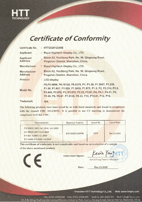 Product  Certificates -  - 1