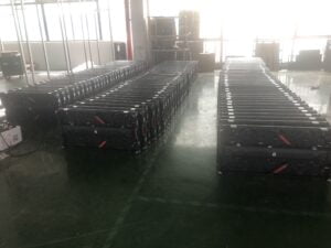 200 cabinets E20C rental display to America.