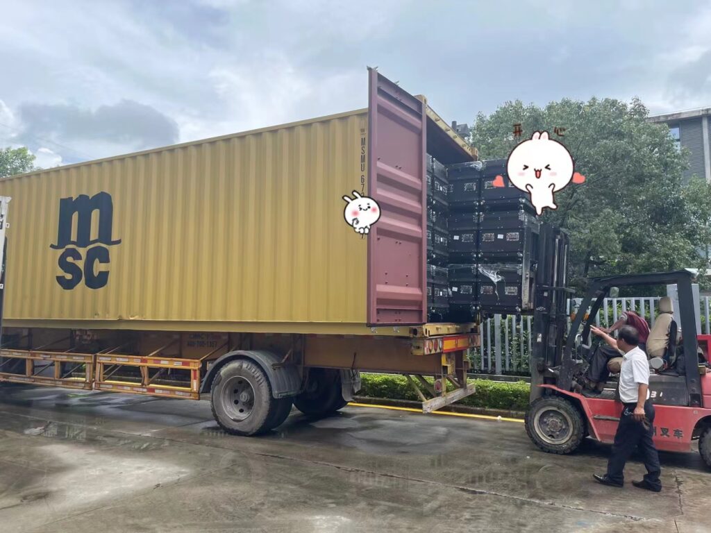Loading two 40HQ container - News - 2