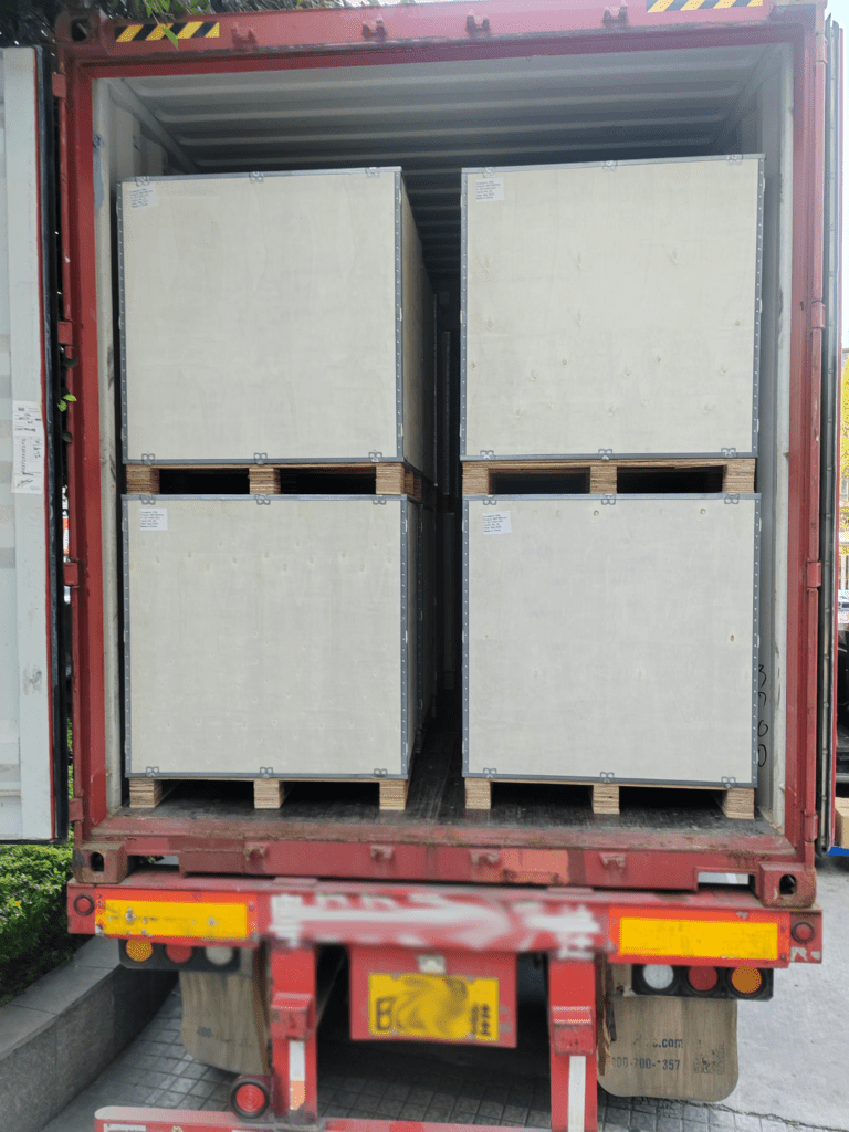 960*960mm die-casting cabinet loading a container - Company News - 2
